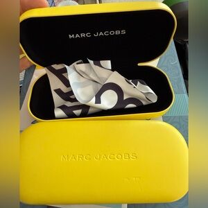 2 for 20$ .Marc Jacobs Vibrant Yellow Eyewear Case